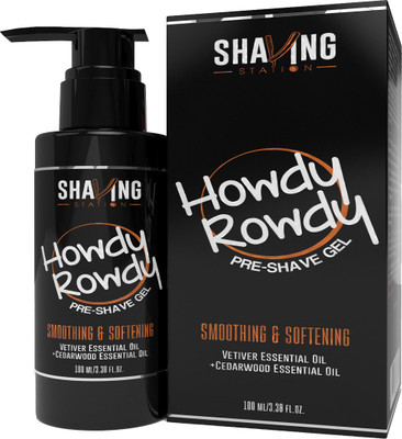 

Shaving Station Wow Howdy Rowdy Pre Shave Gel (Pack of 1)(100 ml)