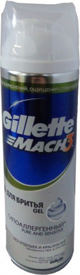 

Gillette Pure and Sensitive Shave Gel(398 ml)