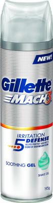 

Gillette Mach 3 Irritation Defense 5 Soothing Gel(195 g)