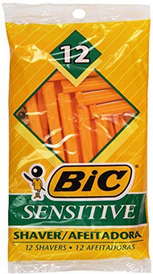 

BIC Single Blade Sensitive Razor(Pack of 12)