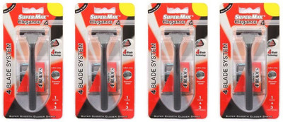 

Super Max Elegance Razor(Pack of 4)
