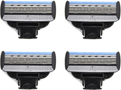 

WayToShave The Boss 5 Blade Razor by WayToShave (Pack of 4 Cartridges)