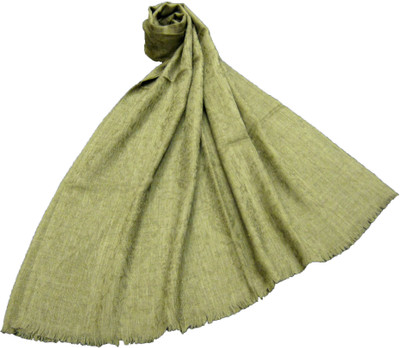 62% OFF on Sofias Cashmere Self Design Women's Shawl(Brown)