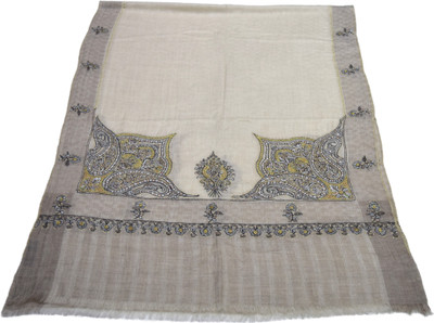 

Sofias Pashmina Embroidered Women's Shawl(Multicolor, Brown)