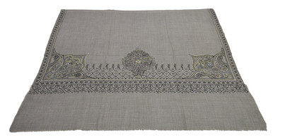 

Sofias Cashmere Embroidered Women's Shawl(Multicolor), Dark brown