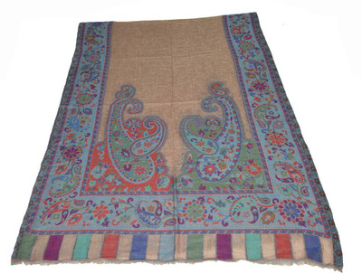 

Sofias Cashmere Printed Women's Shawl(Multicolor), Brown/multi