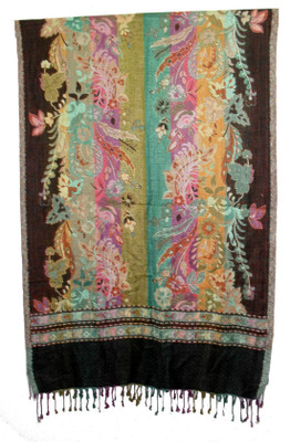 14% OFF on Shawls Of India Cotton Viscose Blend Floral Print Women Shawl(Multicolor) 14% OFF on Shawls Of India Cotton Viscose Blend Floral Print Women Shawl(Multicolor)