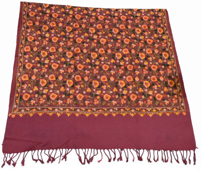 

Sofias Wool Printed Women's Shawl(White)