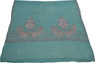 

Sofias Cashmere Embroidered Women's Shawl(Green)