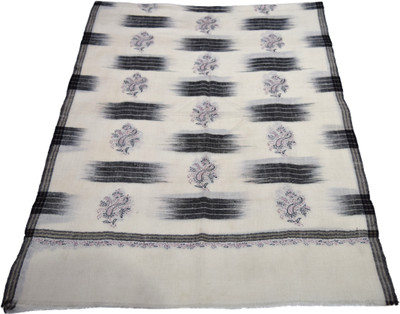 

Sofias Pashmina Embroidered Women's Shawl(White), Light white