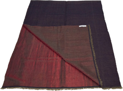 

Sofias Pashmina Embroidered Women's Shawl(Blue, Maroon), Maroon;navy blue