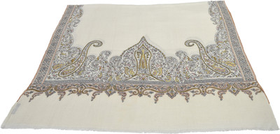 

Sofias Pashmina Embroidered Women's Shawl(Brown), Natural brown
