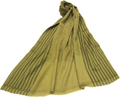 62% OFF on Sofias Cashmere Self Design Women's Shawl(Brown)