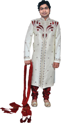 46% OFF on Alza Show Off Self Design Sherwani 46% OFF on Alza Show Off Self Design Sherwani