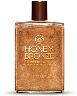 

The Body Shop Shimmering Dry Oil For Body(honey bronze)
