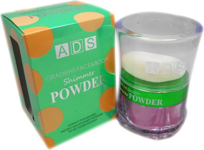 

ADS Gradient Face & Body Shimmer Powder Free Liner & Rubber Band-AOOT-1(Pink)
