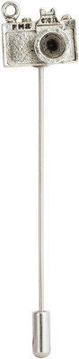 

Avaron Projekt Handmade Chrome Camera Stainless Steel Sliding Pin Shirt Stud(Silver)