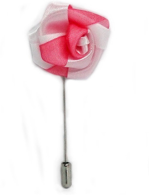 Blacksmith Two Tone Pink Brooch(Pink)