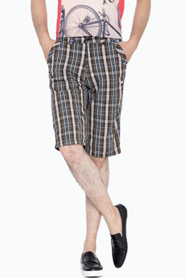 

Sports 52 Wear Solid Men's Three Fourths, Coffee