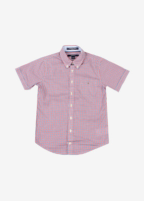 

Gant Boys Checkered Casual White, Blue, Red Shirt, Red01