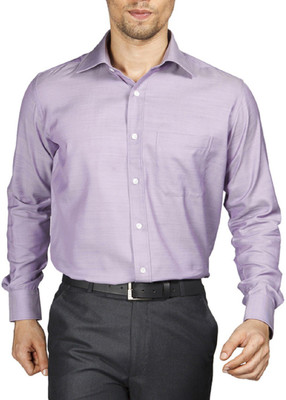 

Raymond Men's Solid Formal Purple Shirt