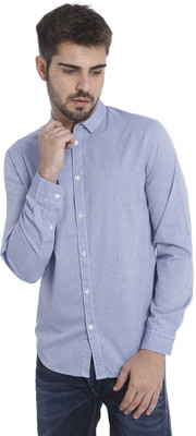 

Jack & Jones Men' Solid Casual Light Blue Shirt, Blue bell