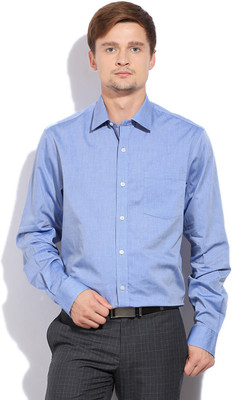 

Arrow Men's Solid Formal Blue Shirt, Dk. blue
