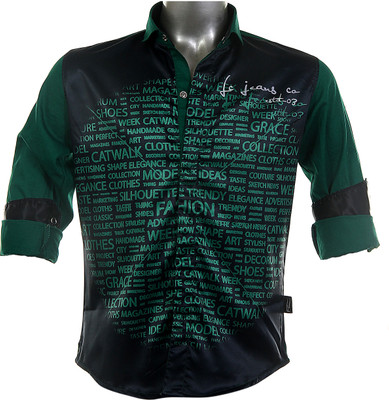 25% OFF on Fingerchips Boys Printed, Self Design Casual Green, Black Shirt 25% OFF on Fingerchips Boys Printed, Self Design Casual Green, Black Shirt