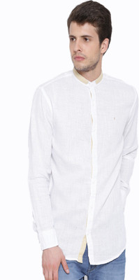 

Fifty Two Men's Solid Casual White Shirt, White1