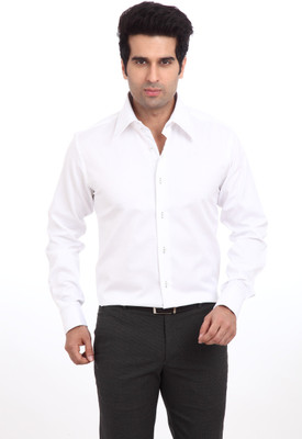 

Park Avenue Men's Solid Formal Ainsley Shirt, White