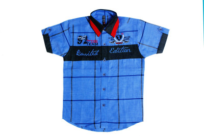

Bad Boys Boy's Checkered Casual Multicolor Shirt
