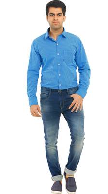 Richlook Slim Men's Blue Jeans