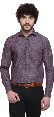 

D'Indian Club Men' Striped Formal Multicolor Shirt