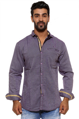 

Fifty Two Men's Solid Casual Black Shirt