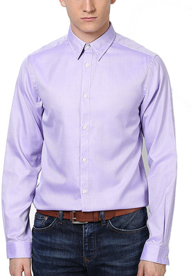 

Jack & Jones Men's Solid Casual Purple Shirt, Mauve mist