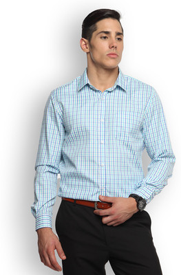 

Brooklyn Blues Men's Checkered Casual Multicolor Shirt