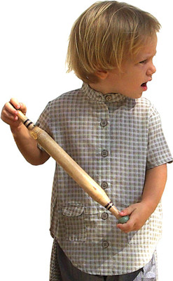 

Aummade Boys Printed, Checkered Casual Beige, White Shirt