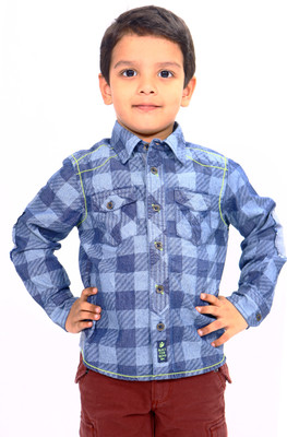 31% OFF on Bio Kid Baby Boys Checkered Casual Light Blue Shirt 31% OFF on Bio Kid Baby Boys Checkered Casual Light Blue Shirt