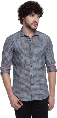 

D'Indian Club Men' Checkered Casual Multicolor Shirt