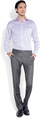 

Raymond Men's Striped Formal Red, Purple Shirt, Light red