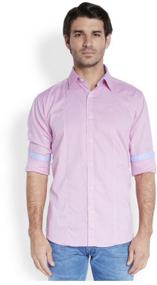 

Park Avenue Men's Solid Casual Red Shirt