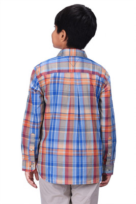 

Tommy Hilfiger Boys Casual Shirt, Multi color