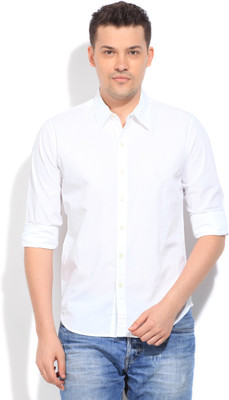 

Levi's Men's Solid Casual White Shirt