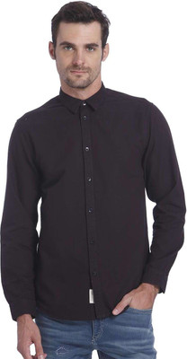 

Jack & Jones Men's Solid Casual Maroon Shirt, Plum perfect