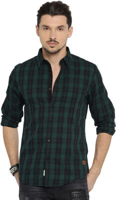 Roadster Men Checkered Casual Multicolor Shirt