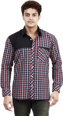 Trendster Men's Checkered Casual Multicolor Shirt