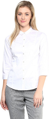 

Annabelle Women's Solid Formal Shirt, White