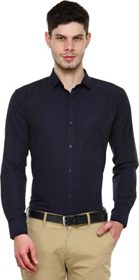 FabTag - Being Fab Men Solid Casual Red Shirt