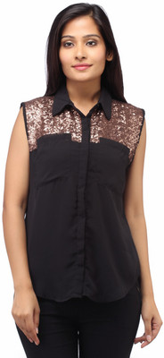 

Entease Women's Floral Print Casual Multicolor Shirt, Multicolour