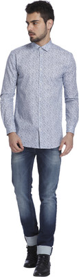 

Jack & Jones Men's Solid Casual Blue Shirt, Navy blazer